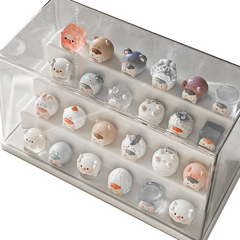 BQBQERT Acrylic Display Box For Model Figurines Sturdy Acrylic Display ...