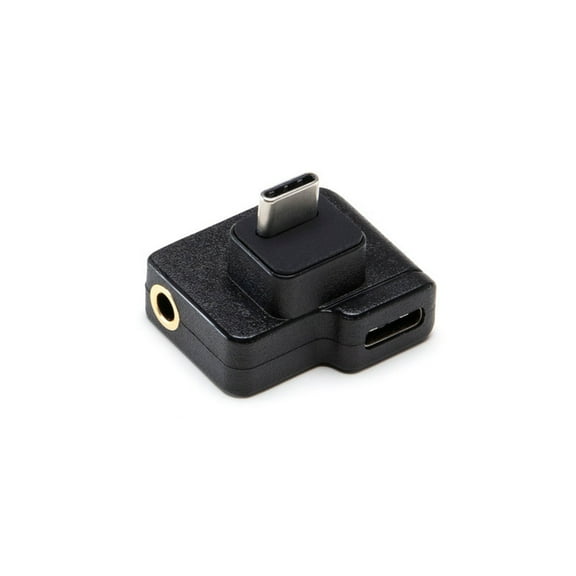 BQBQERT Adapter for ACTION Camera Type C Male to Female 3.5mm Microphone Converter Accessory