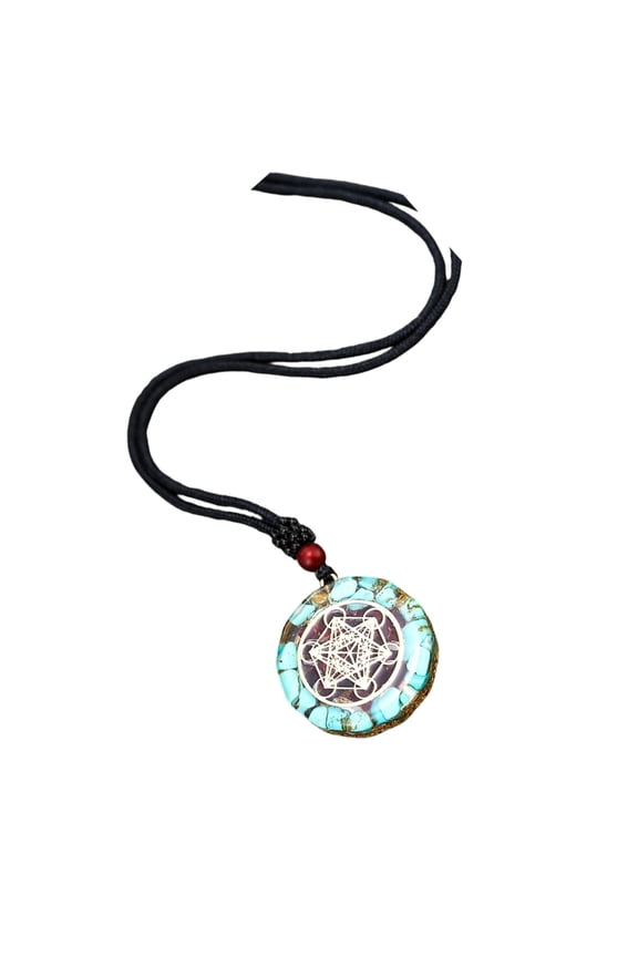 Adjustable Garnets Crystal Turquoise Stone Necklace Thoughtful Gift Jewelry