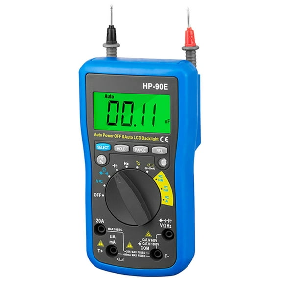 BQBQERT Advanced Digital Multimeter Home Repair Multimeter Electric designs for Electrical Equipment Testing & Maintenance
