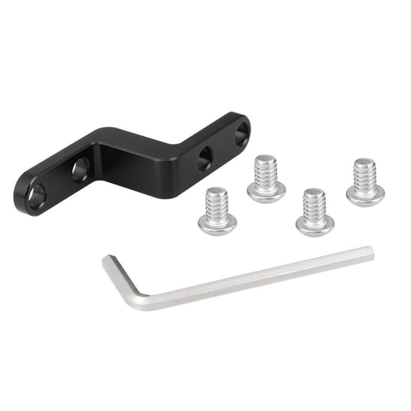 BQBQERT Aluminium Camera Holder Clamp Bracket With Mounting Point For DSLR Camera Cage Base Cage Monitors Accessories