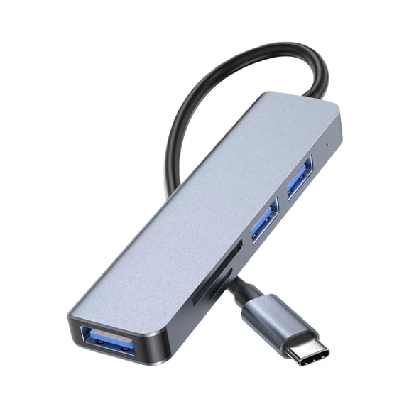 BQBQERT Aluminum USB Type C Hubs With HDTV Output USB Port And Memory Card Reader For Computers