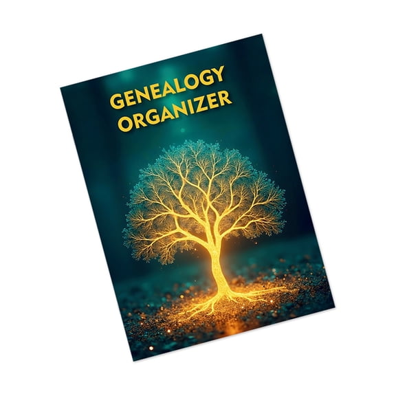 BQBQERT Ancestry Planner Notebook Portable Genealogy Organiser Notebook For Family History And Cultural Archiving