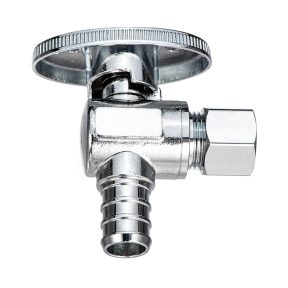 BQBQERT Angles Stop Valves Replacement Faucet Valves Compression Outlet Angles Globes Valves for Toilet Bathroom Kitchen Endurin