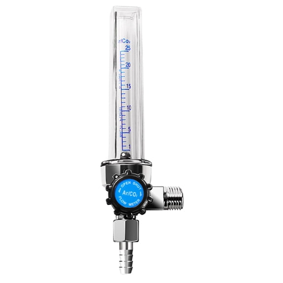 BQBQERT Argon CO2 Regulator Flowmeter Featuring Clear Tube For Clear Flows And Antislip Connection