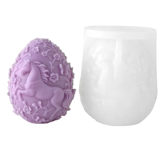 BQBQERT Artistic Theme Silicone Mold Relief Design for Easy Demolding Homemade Fun Projects