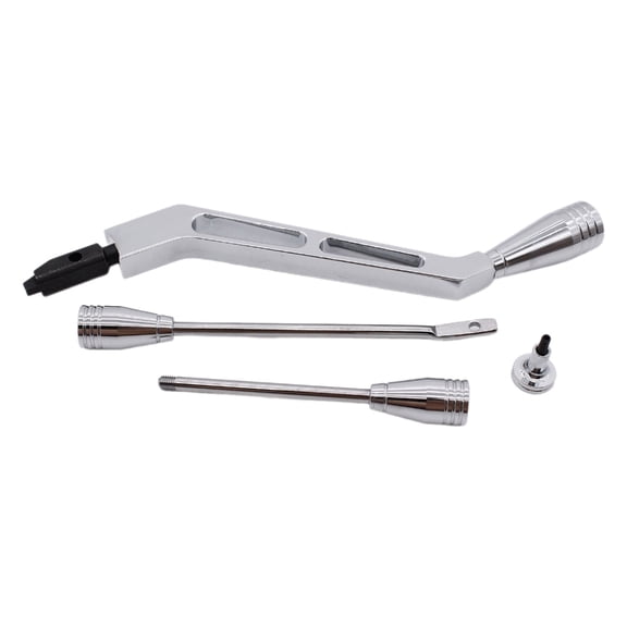 BQBQERT Auto Replacement Column Shifter Lever Turn Hazard Tilt Kits Fit for 1967-1994 Column with Flasher Knob