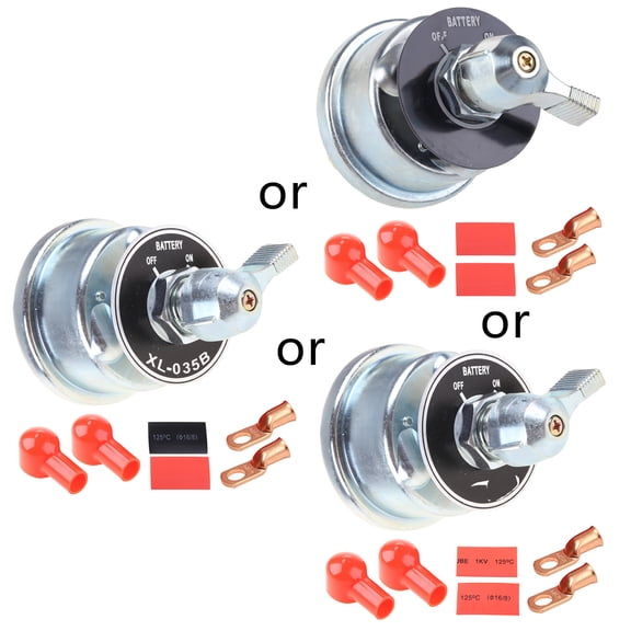 BQBQERT Automotive Ship High-current Main Battery Disconnection Car Rotary Battery Isolator