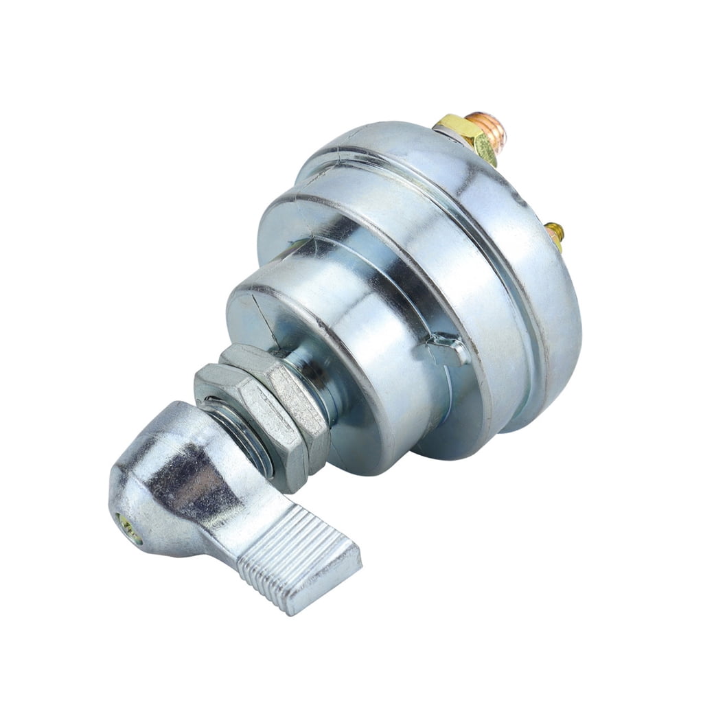 BQBQERT Battery Power Isolator Switches 300A Aluminium Housing Battery Disconnect Switches Automotive Battery Isolator Simple to