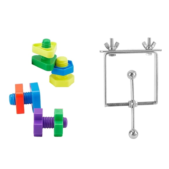 BQBQERT Bird 7 Pack Set Toy for Small Birds Intelligence Training Improve Physical and Mental for Health