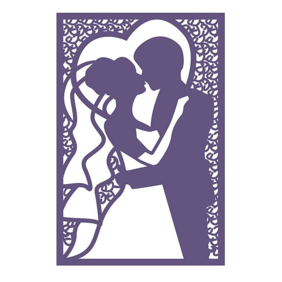 BQBQERT Bridegroom Cutting Dies Stencil Mold Embossing Pattern for Adults Projects