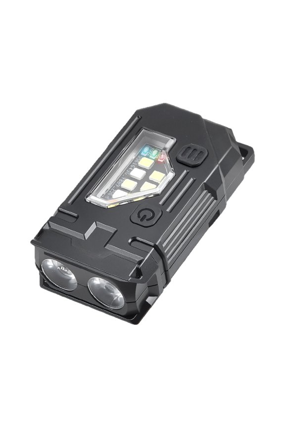 Bright LED Flashlight with Keychain Hook, Compact Light for Camping, Hiking, Emergencies