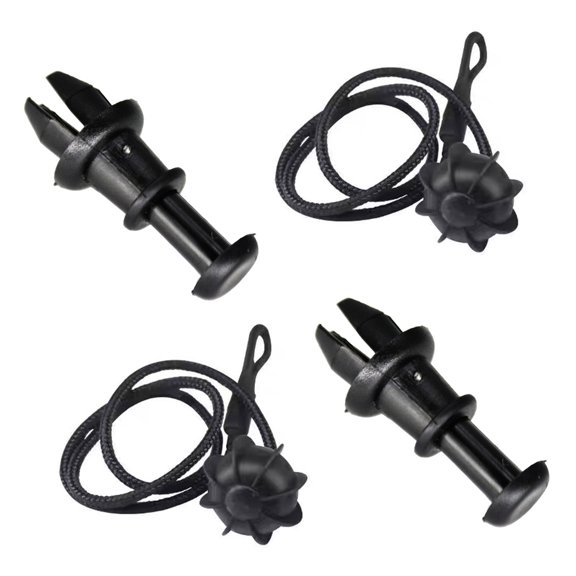 BQBQERT Car Parcel Shelf String Cord Cover Rear Shelves Trunk HangsRope Buckle Holding Strap for MK6 MK5 R20 8P 1K6863447A
