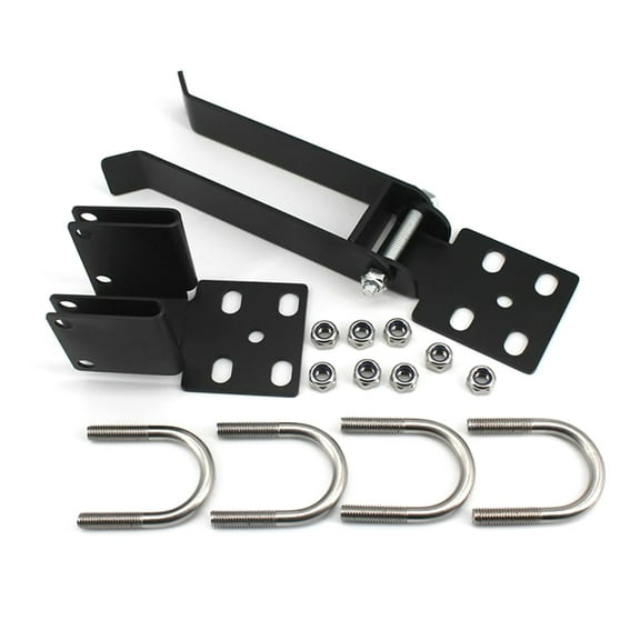 BQBQERT Chain Link Fence Gate Latches Powerful Arm Double Gate Security Residential Latches for Ranch & Yard Use for 1.375in Fr