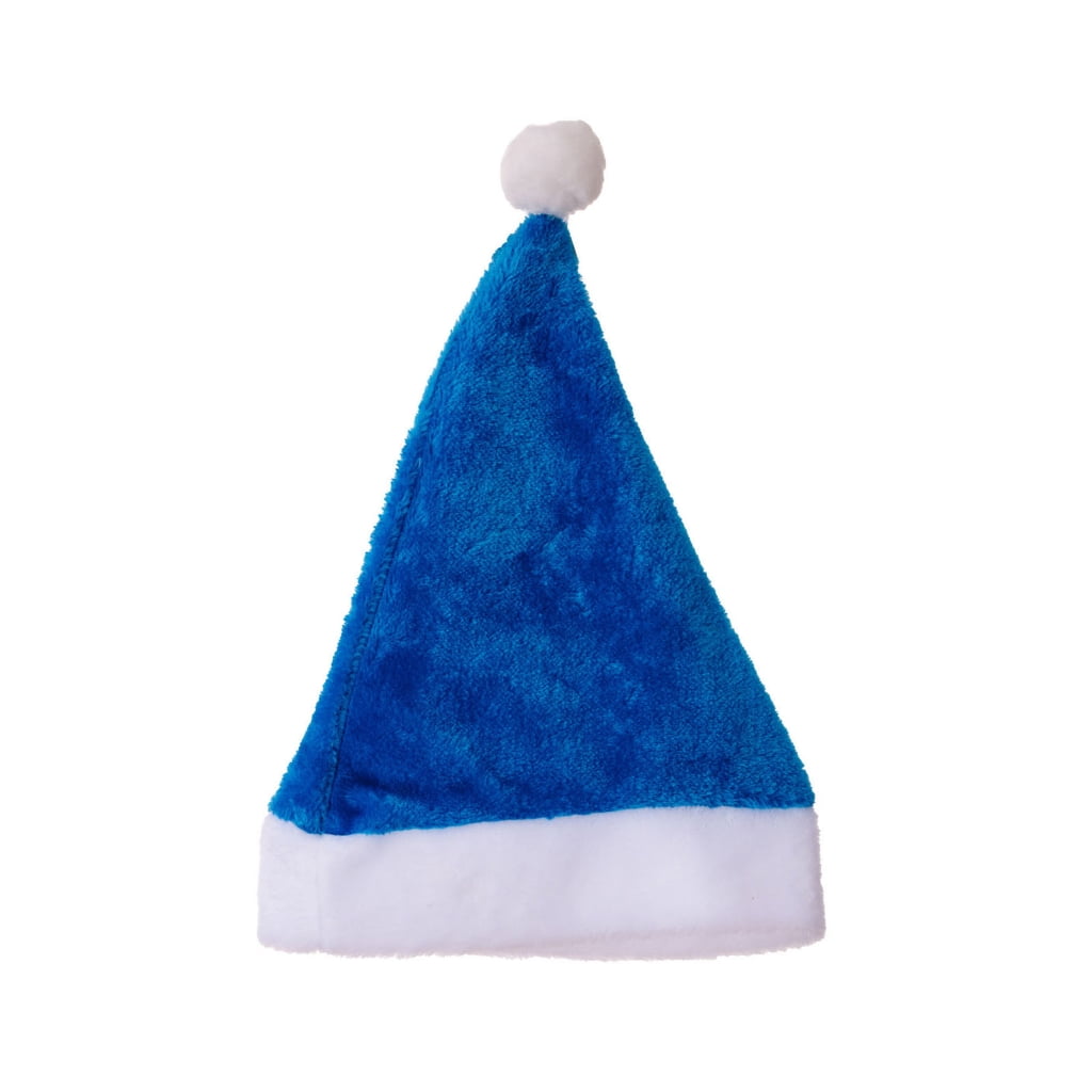 BQBQERT Christmas Santa Hat Plush Winter Warm Hats Ornament Party ...