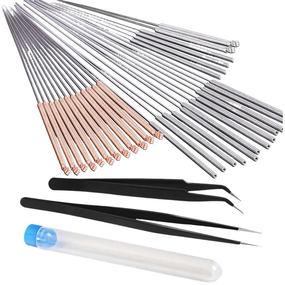 BQBQERT Complete 32 Piece 3D Printer Nozzle Care Tool Set Metal Tools For Consistent Printing