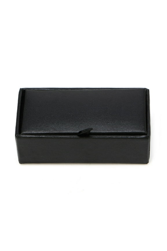 Cufflink Box for Case Jewelry for Case Box Earring Box Faux Leather Holder Tie Clip Display Cufflink