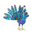 thumbnail image 1 of BQBQERT Decorative Metal Sculptures Figures Garden Ambiances Pondside Peacocks Figurines, 1 of 10