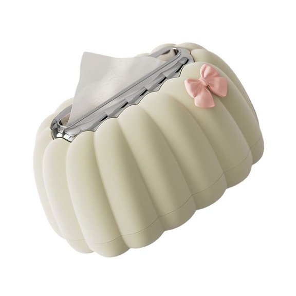 BQBQERT Decorative Pumpkin Shaped Tissue Dispenser Easy Household Essential for Living Room