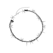 BQBQERT Delicate Gothic Thorn Necklace Jewelry for Individuality and Mystery Suitable for Daily Wear or Special Occasions