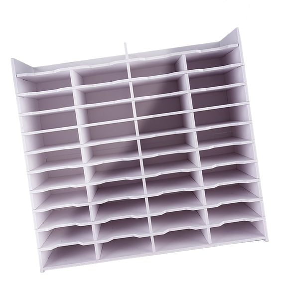 BQBQERT Desk Organizers Desktop Storage Box Stamp Pad Holders For Artists Marker Rack Stamp Holders Pen Storage