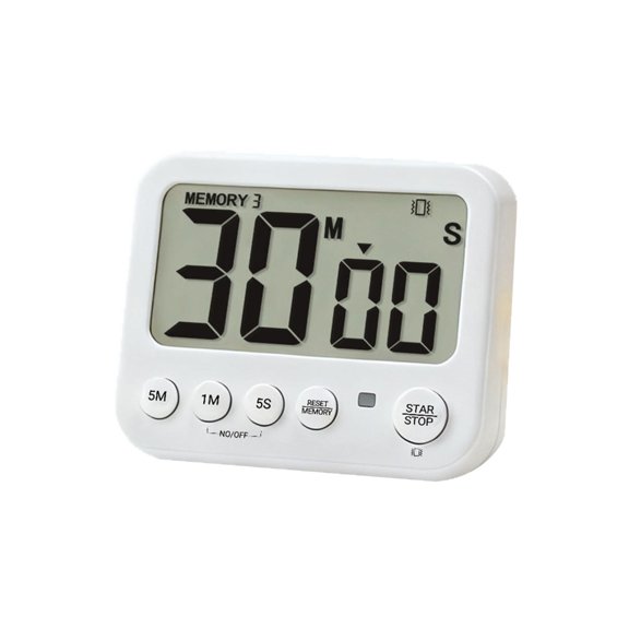 BQBQERT Digital Kitchen Timer Large Clear Screen Touch High Accuracy for Cooking Baking Gym