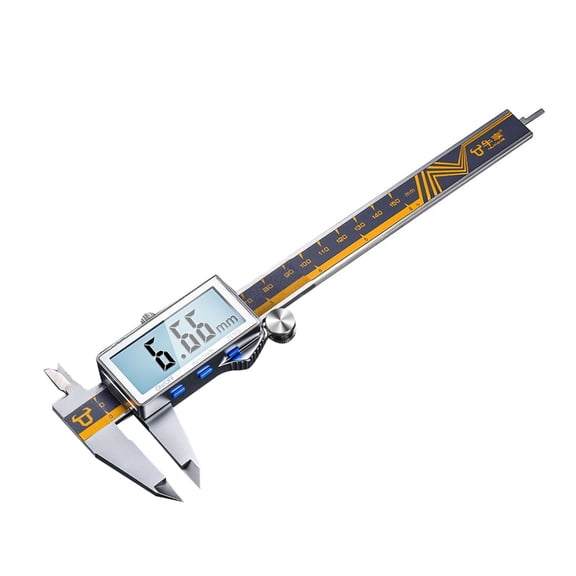 BQBQERT Digital Pachometer Metal Caliper Professional Vernier Calibers Measuring Tool