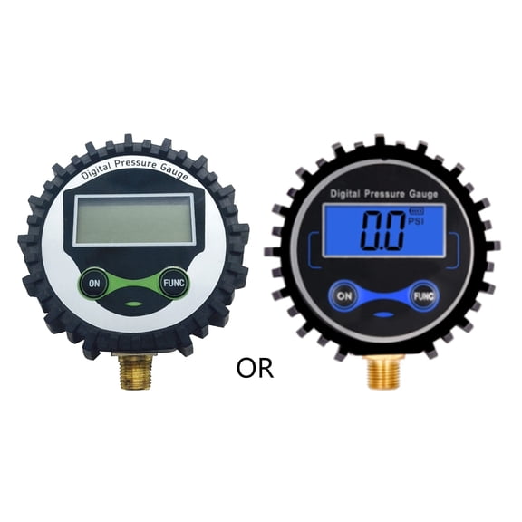 BQBQERT Digital Tire Pressure Gauge Tire Pressure Tester 4 Units / KPa//Kgf/cm2 1/2inches Thread for Workshop Household