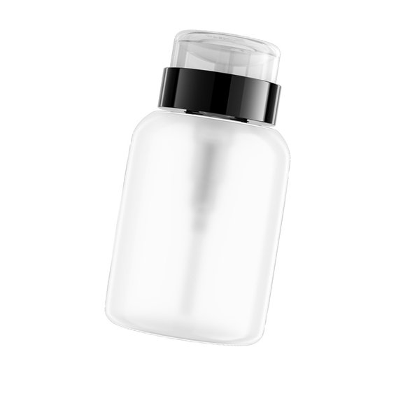 BQBQERT Dispenser Bottle Liquid Cleaner Press Pump Design Locking System Leak Proof Refillable