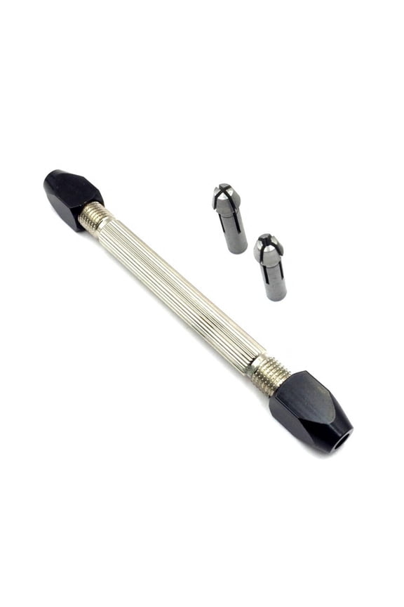 Double Ended Hand Drill Pin Vice For Watch Back Covers Removal Precise Watch Hand Drill