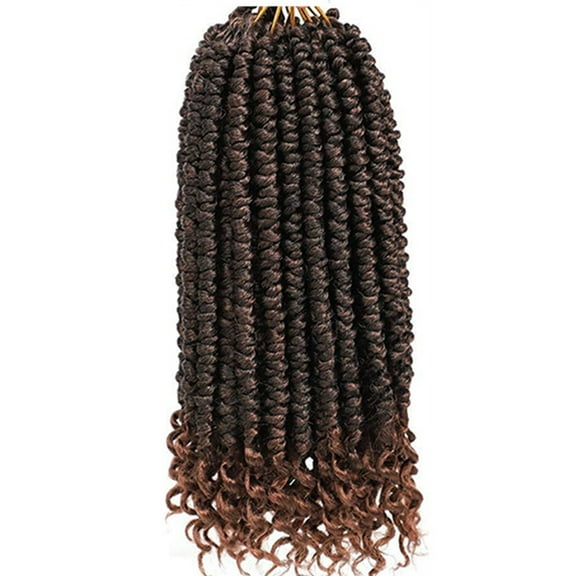 BQBQERT Dreadlock Hairtie 12 Strands Braids Natural Looks High Temperature Fibers Braiding Hair Extension For Fashion Enthusiast
