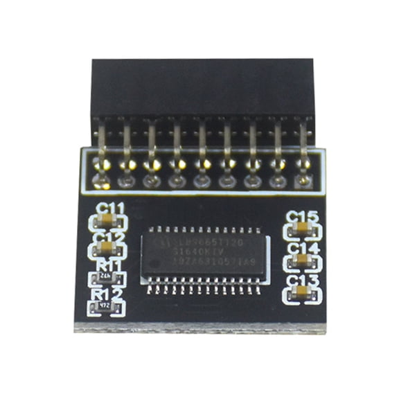 BQBQERT Durability TPM2.0 Encryption Security Module for Various Computer Everyday Use AntiReverse Insertion