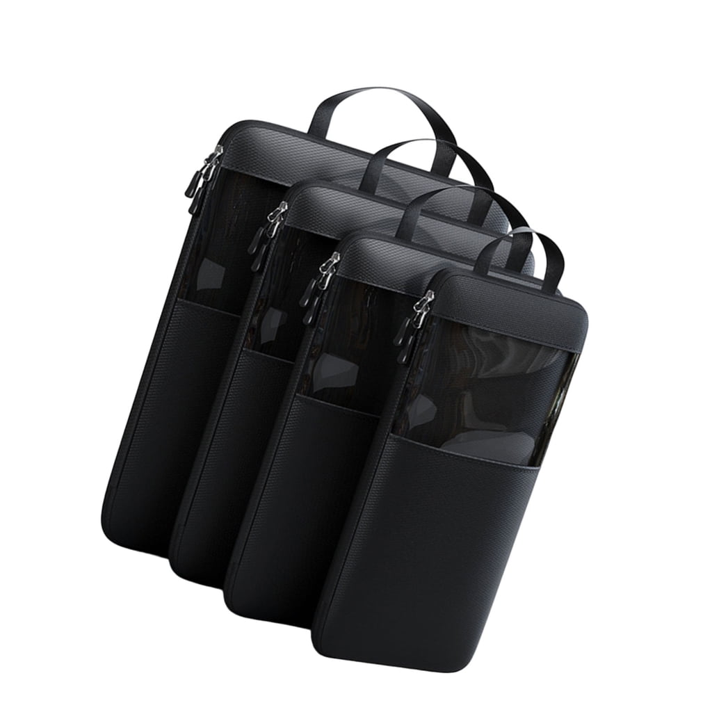 BQBQERT Durable Nylon Packing Cubes Compression Storage Bag for Clothes and Accessories