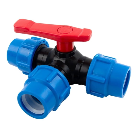 BQBQERT Easy Installion Designs 32mm Sturdy Valves Accessory for Pipe with Water Flows Management