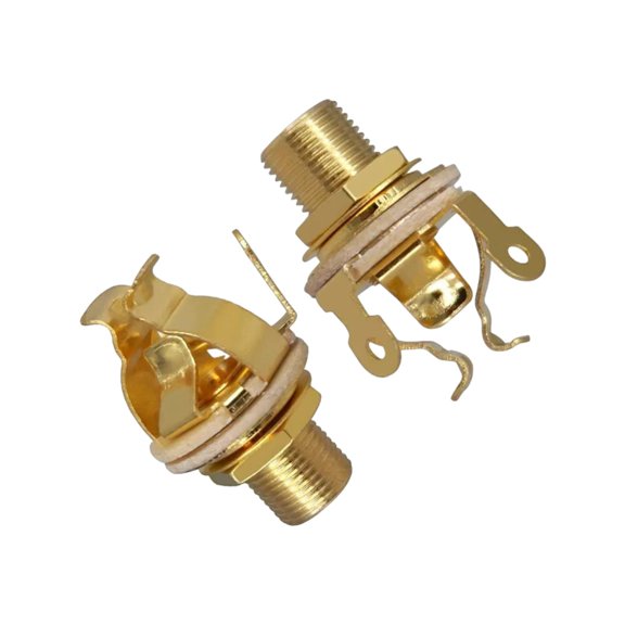 BQBQERT Electric Guitar and Bass Jacks Socket Mono Output Connector Single Channel
