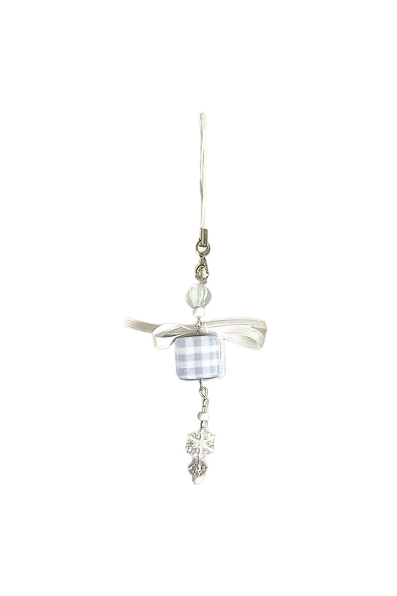 Elegant Snowflake Keychain Jewelry For Friend Teens Special Occasions