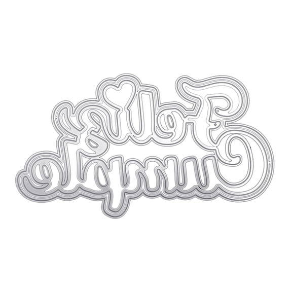 BQBQERT Embossing Stencils Templates Mould Bookmarks Scrapbooking Card 3D Decors Dies