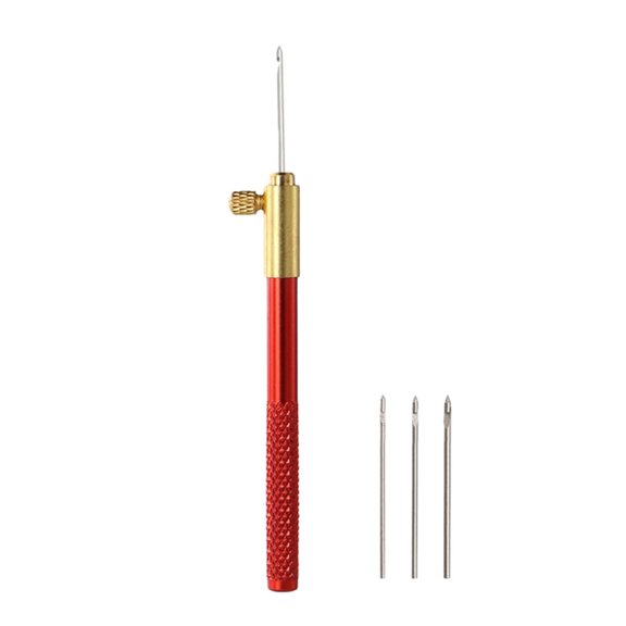 BQBQERT Embroidery Beading Tambour French Crochet Hook with 3 Needles Bead Sewing Knitting Tools
