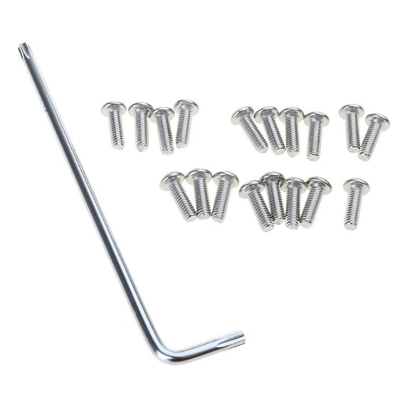 BQBQERT Essential Screw Set Dashboards Covers Wrenches Screws Bottom Battery Covers Screws for Ensuring Durability and Easy Use