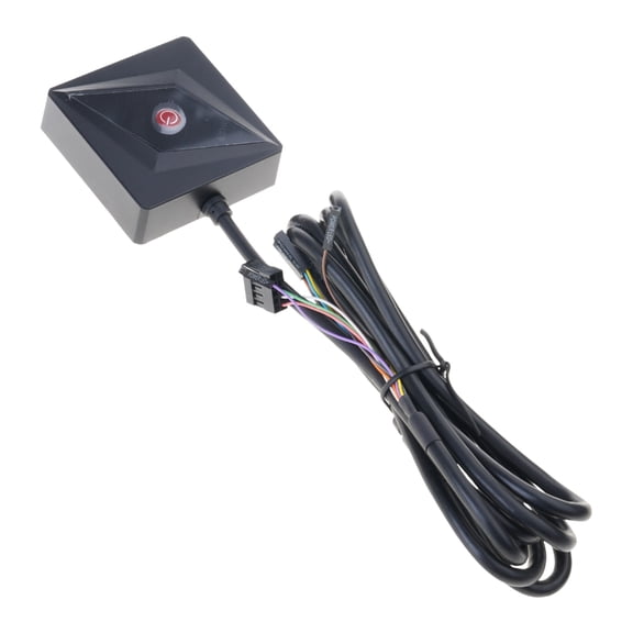 BQBQERT External Desktop PC Reset Button Power Control Switches With Extended USB 2.0 Port For Access