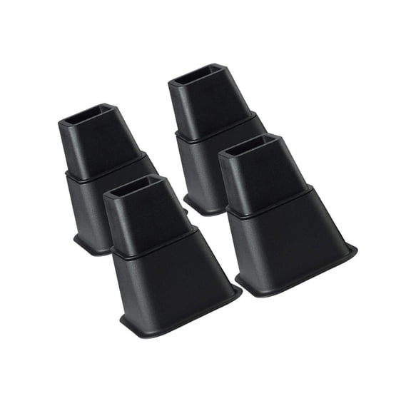 BQBQERT Extra Tall 6Inch Bed Furniture Risers Portable Sturdy for Sofa Couch Table Bed Leg Elevator Use