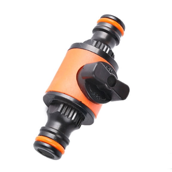 BQBQERT Fast Release Double-Way Water Pipe Joint with Switches Shut-off Connector Repair Mender Home Pipe Fittings