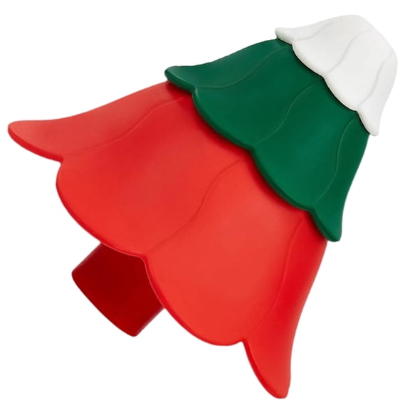 BQBQERT Festival Silicone Funnel 3 Piece Set Stackable Kitchen Accessories For Holiday Cooking Baking Storage