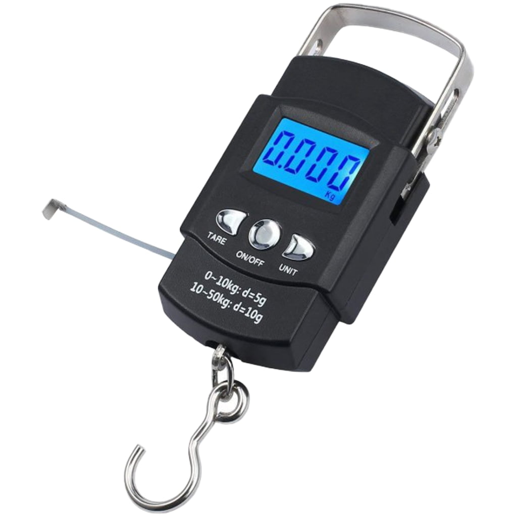 BQBQERT Fish Weighing Scale Luggage Scale Hanging Hook Fishing Scale ...