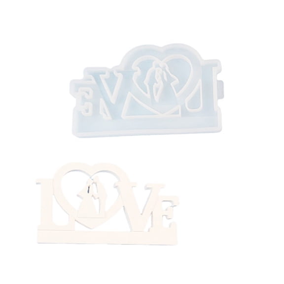 BQBQERT Flexible Silicone Love Kiss Craft Projects Chocolate Making