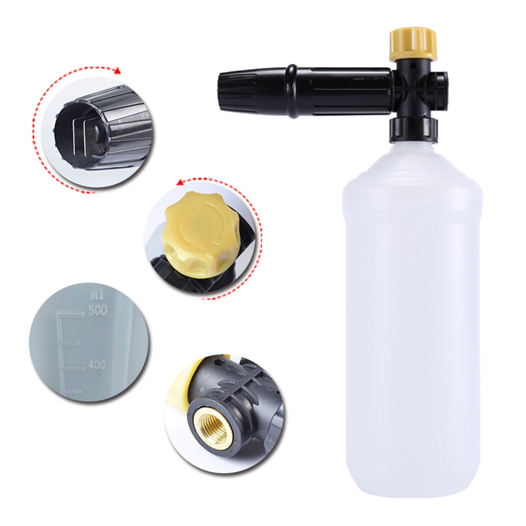 BQBQERT Foam Cannons Bottle Snow Foam Washer for Type-K K2-K7 Soap Generators Pressure Washer Car Foamer Wash