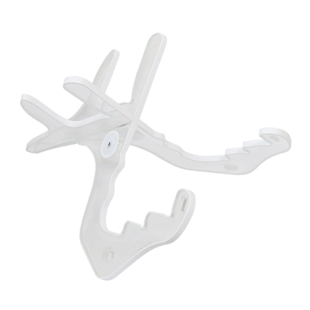 BQBQERT Folding Ukulele Holder Small Musical Instrument Stand Small Guitar Stand Thick Nonslip Ukulele Holder with Light