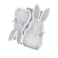 thumbnail image 1 of BQBQERT Food Safe Silicone Rabbits Candle Mould Detailed Crafting Tool Reusable For Home Candle Holiday Decoration, 1 of 8