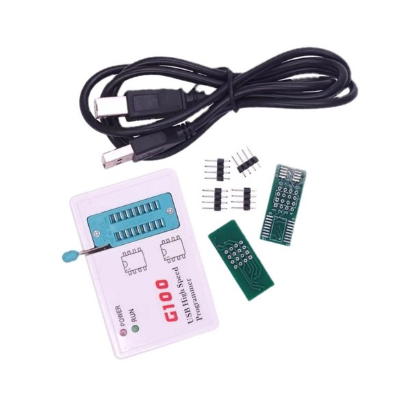 BQBQERT G100 Programmer Auto Recognition USB 2.0 BIOS Writer For 24/25/95 Chips With Team Mode & Energy Detection