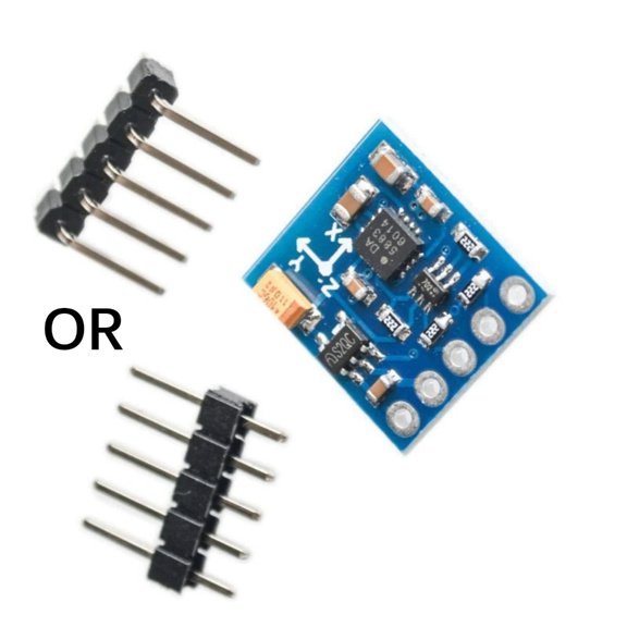 BQBQERT GY-271 3V-5V Three 3 Triple Magnetic Field Compasses Magnetometer QMC5883L